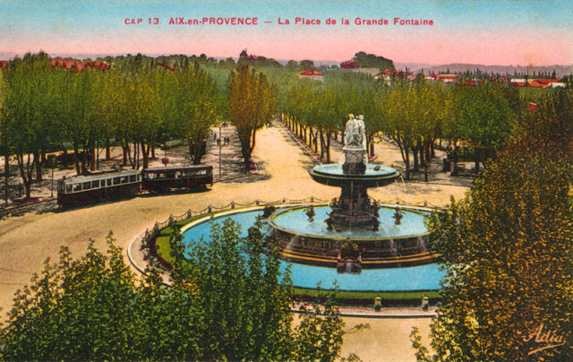(FR)_Aix-en-Provence_La-Place-de-la-Grande-Fontaine_19xx(2)