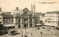 (FR)_Angers_Place-du-Ralliement-Le-Theatre-La-Cathedrale_19xx(2)