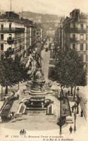 (FR)_Lyon_Le-Monument-Carnot-et-perspective-de-la-Rue-de-la-Republique_1914(2)