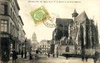(BE)_Bruxelles_Eglise-de-N-D-du-Sablon-et-rue-de-la-Regence_1909(2)